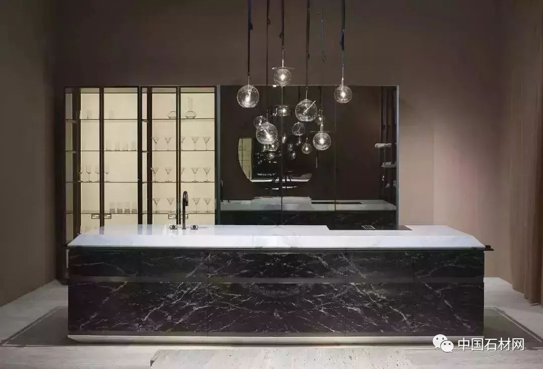 厨房多色台面,最流行的厨房大理石台面
