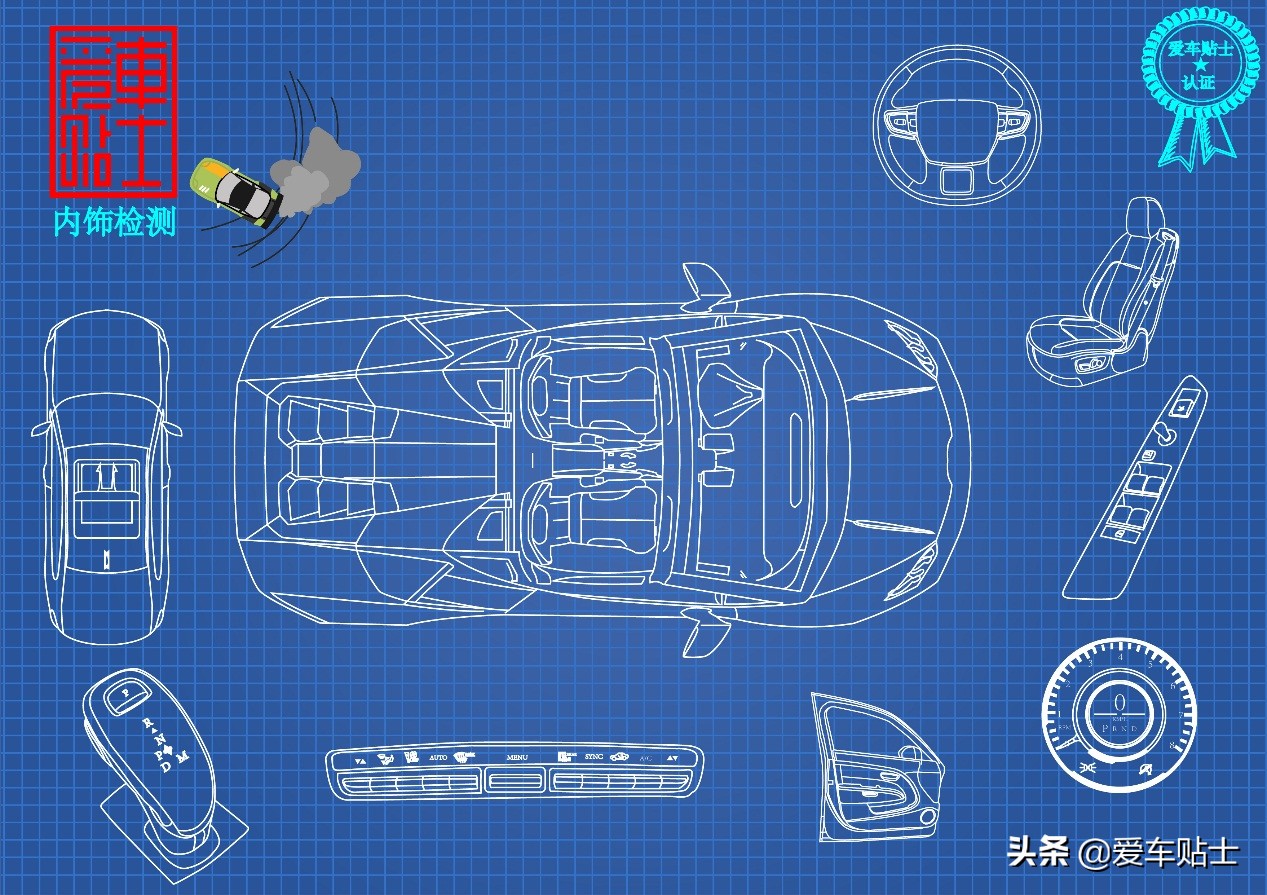 大气的福特,大气的外观豪华的内饰的车
