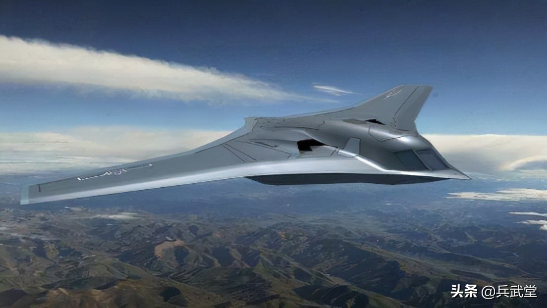 轰20验证机模型在吹风洞？小展弦比翼尖可动，比B2看起来更隐身