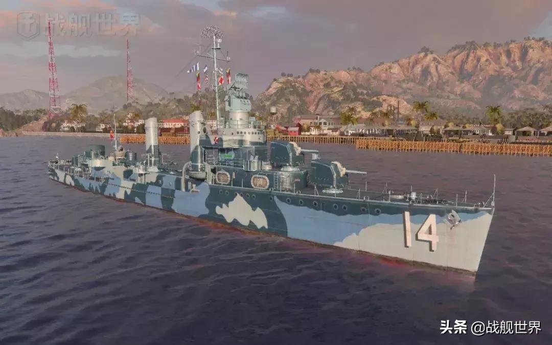 集中了所有驱逐舰的优点堪称X级房驱逐爸爸——VIII级亚驱洛阳