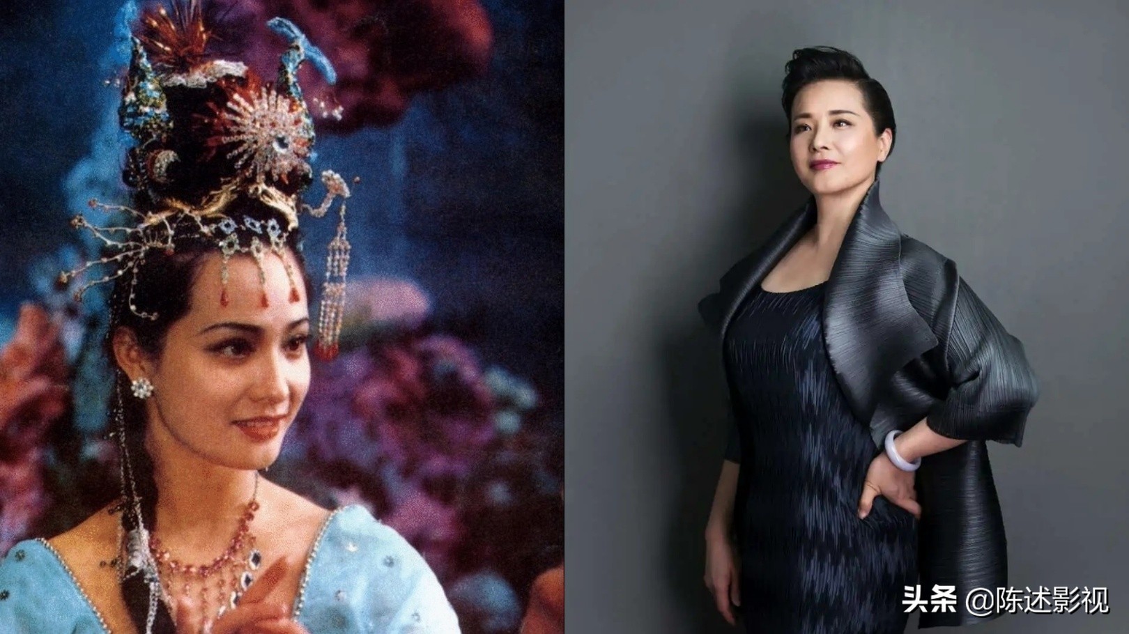 86版西游记十大美女今昔对比,西游记11位女演员今昔颜值对比