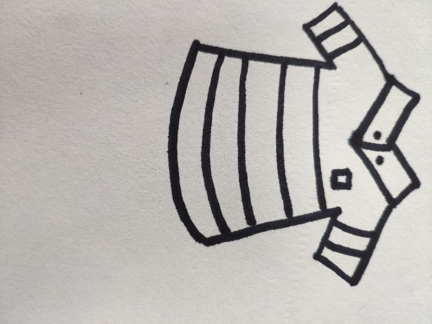 好看短裤的简笔画怎么画,短裤怎么画简笔画简单又好看