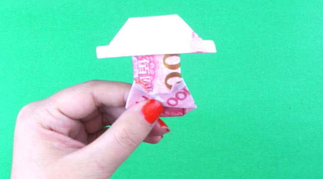 如何用一元折财神爷,百元财神爷折纸教程