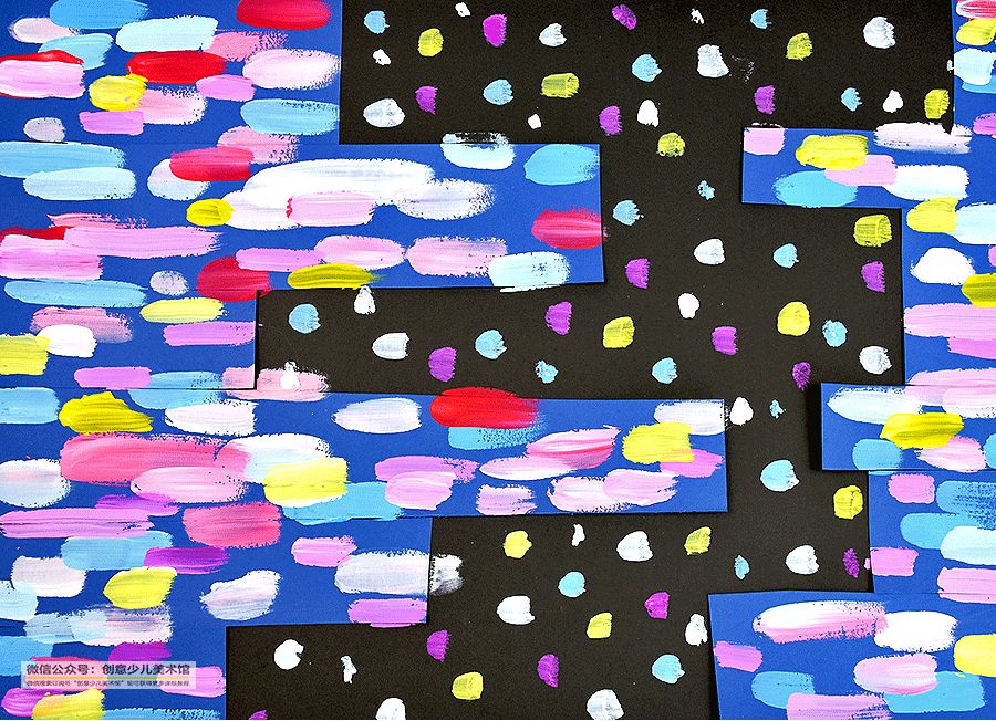 儿童画鱼儿创意画视频,创意儿童画横构图