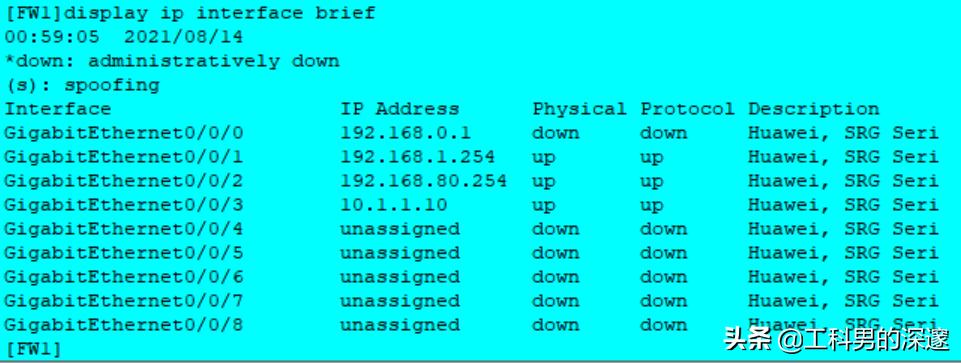 华为防火墙配置静态路由,华三防火墙路由模式部署