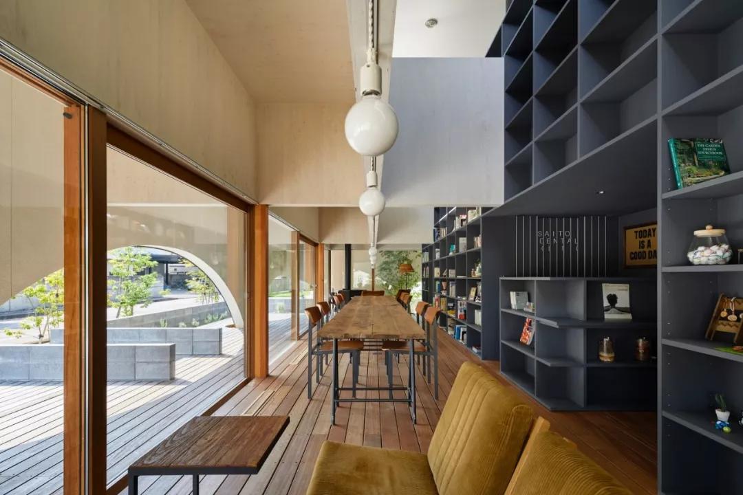 日本津波市牙科诊所,公园版的就诊环境