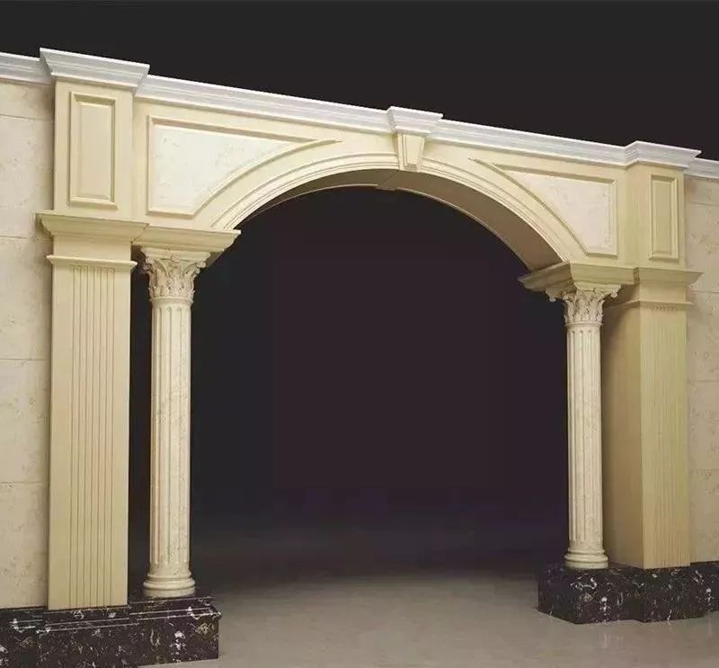 大理石极简垭口门套什么时候装,大理石垭口门套收边几公分好看