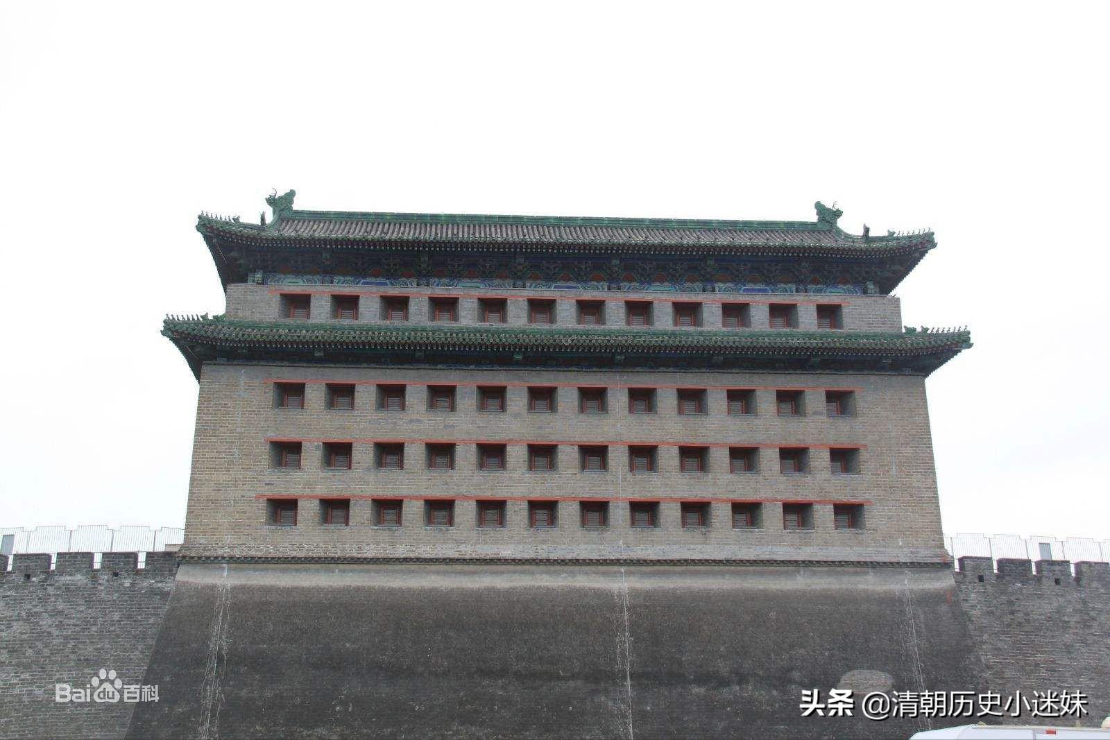 老北京内城九门之二德胜门,老北京内城九门之二德胜门组图