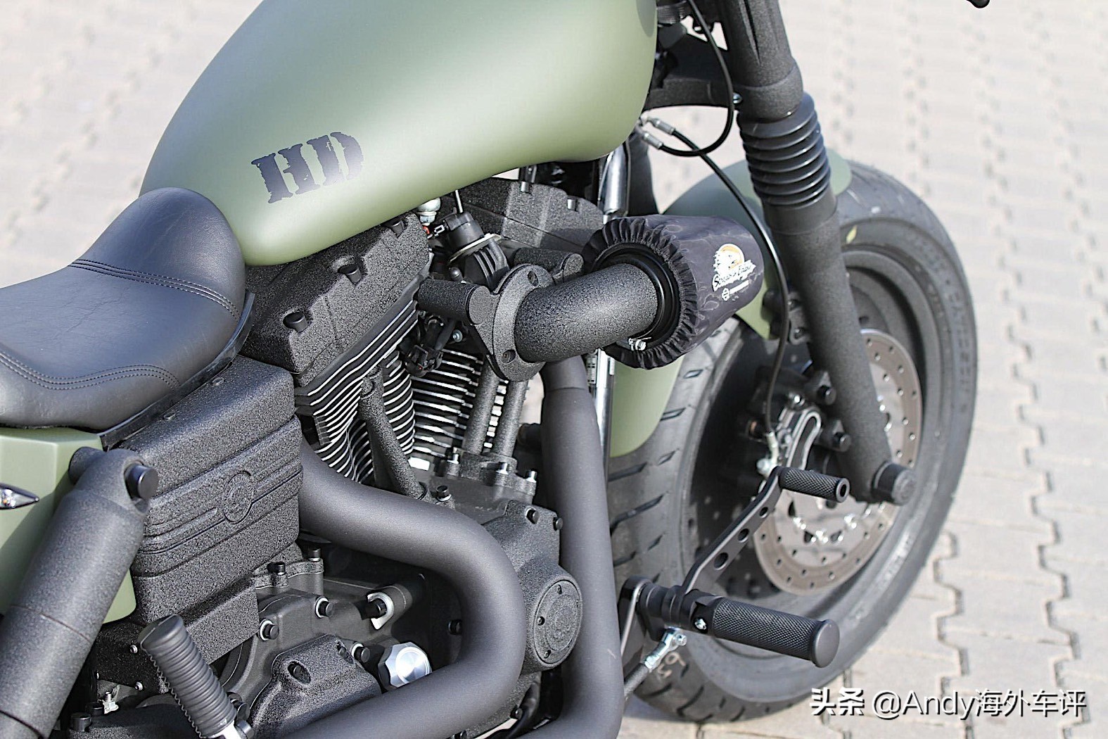 哈雷肥霸最有战斗范的摩托,当哈雷车主遇上川崎车主