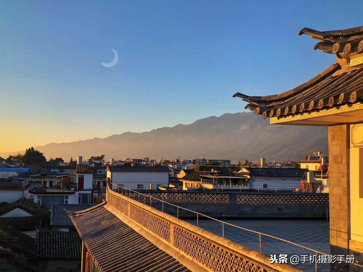 手机摄影天空教学视频,手机拍摄月亮的摄影技巧