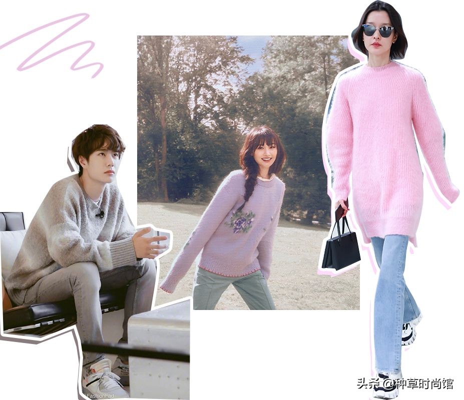 毛衣穿搭法这样穿才是最时髦,毛衣单穿太单调内搭怎么选