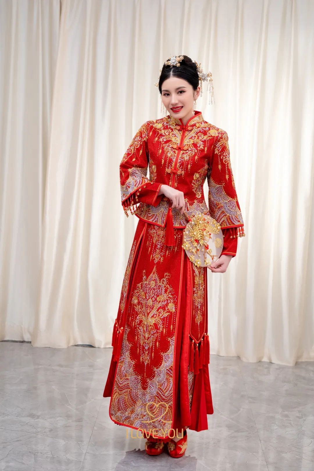 还有哪些好看的中式嫁衣,中式嫁衣惊艳瞬间