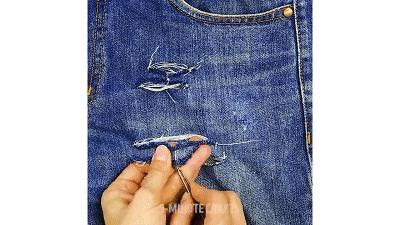 裤腰大了怎么裁剪改小窍门,裤腰小了别慌