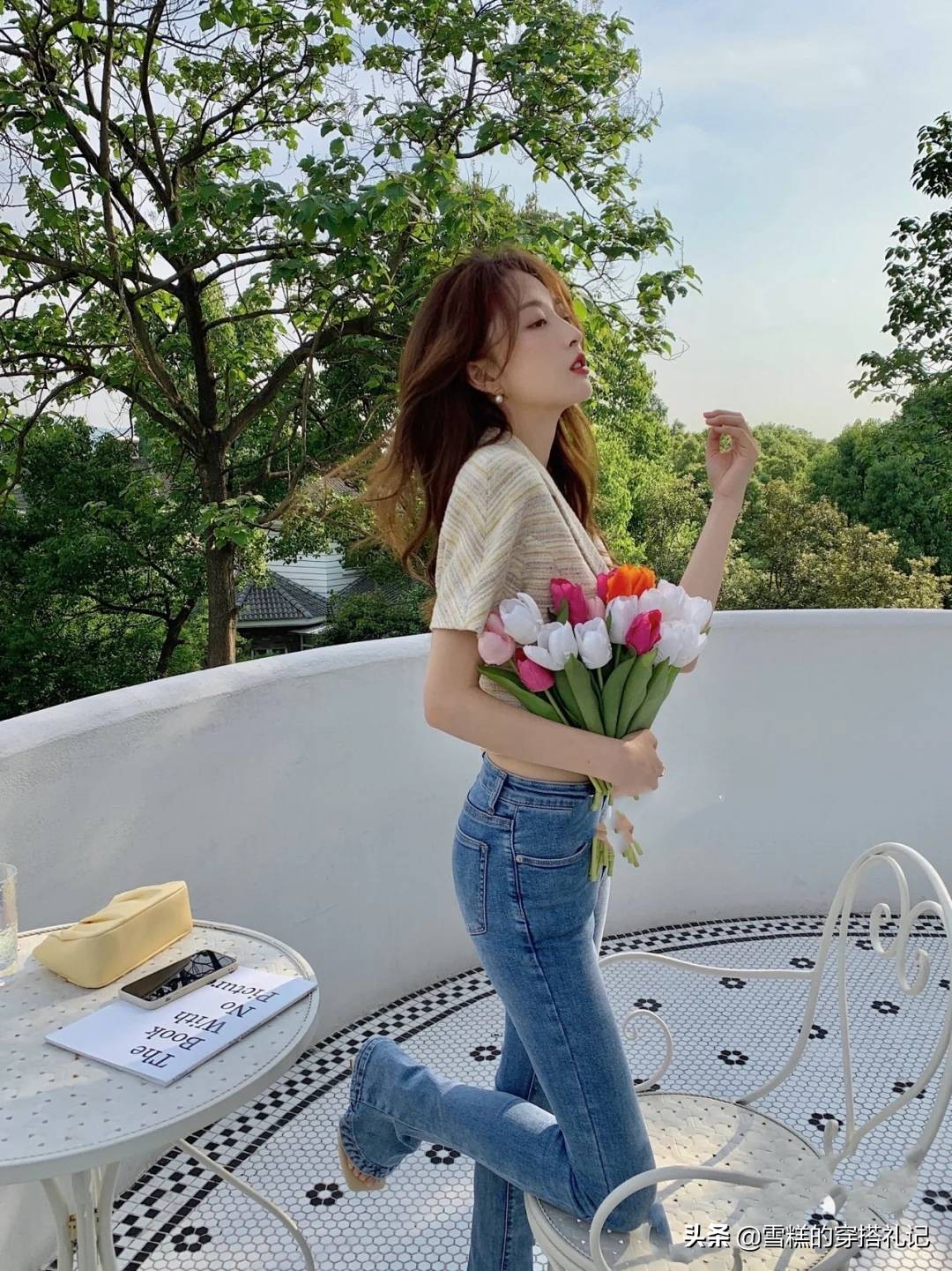 粗腿救星马蹄裤火了显瘦显腿长,马蹄修容裤中高腰显瘦