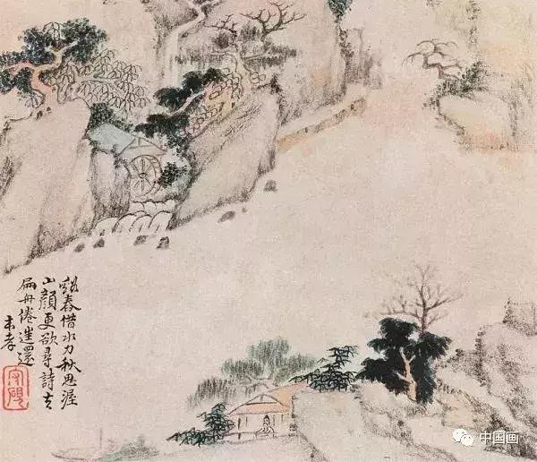 枯笔讲解,赏析枯笔