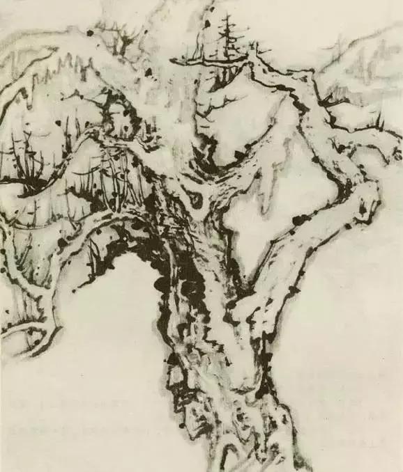 缠枝、挺杆、屈节、钮裂、一棵树如何画？看了这篇你绝对能学会