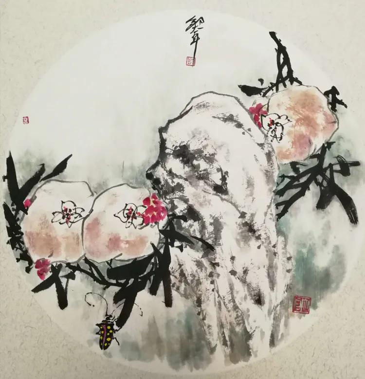 邹大耳写意画作品欣赏,邹大耳写意作品欣赏