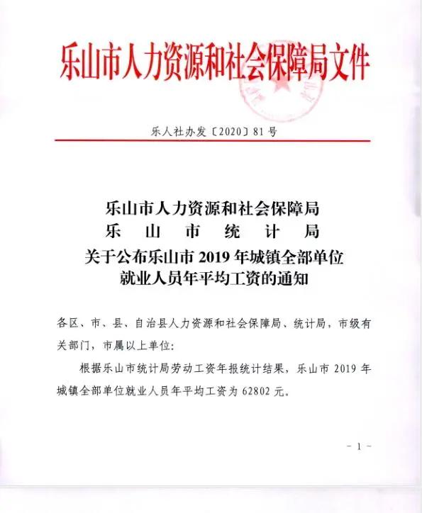 2018年乐山市城区平均收入,2020年乐山旅游收入数据