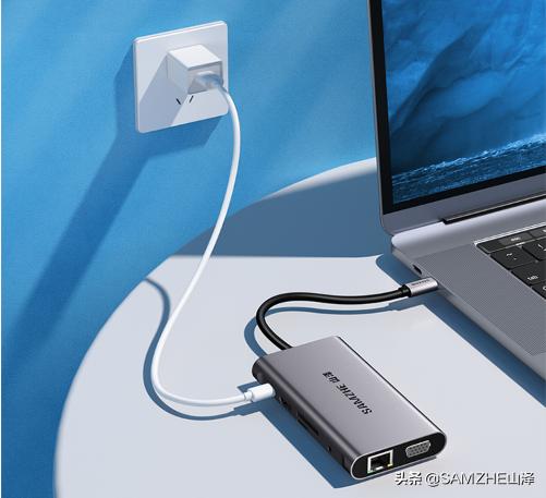 电脑扩展坞连接扩展坞,电脑接口不够用扩展坞来帮你