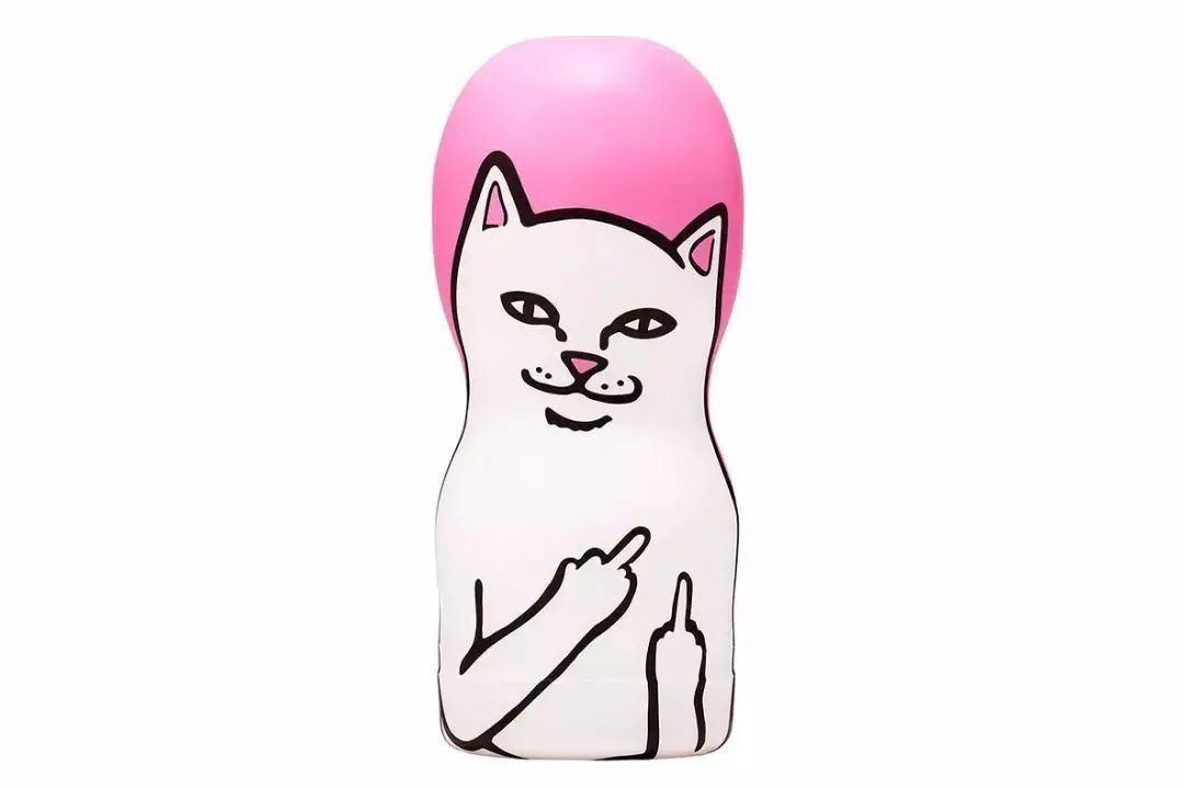 *戏调**Supreme的贱贱白猫RIPNDIP