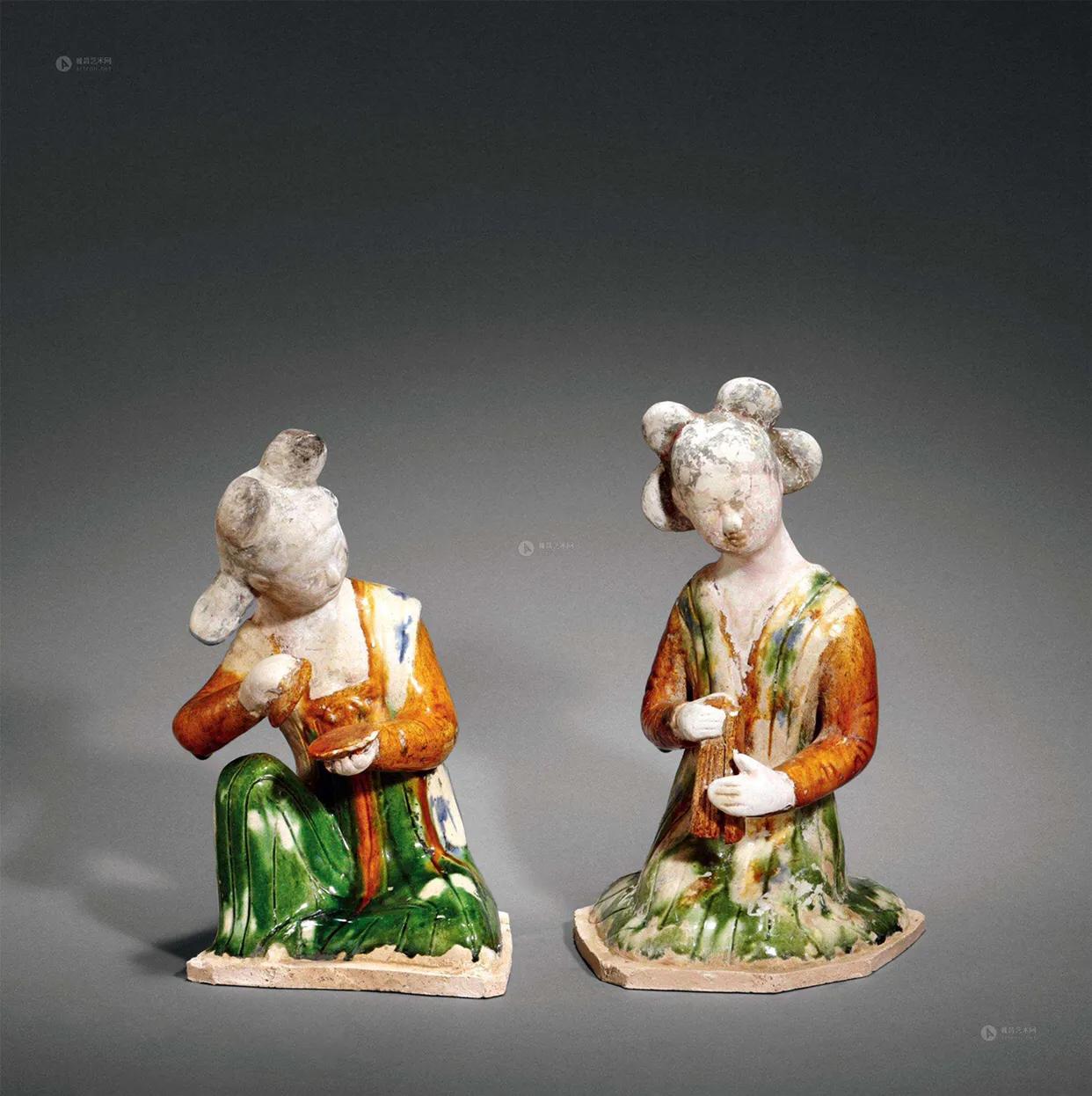 唐三彩是我国釉陶发展的高峰,唐代陶瓷工艺珍品