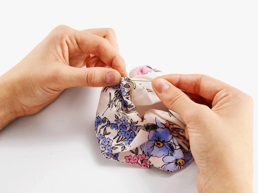 教你制作发夹,手工缝制网红超大蝴蝶结发夹