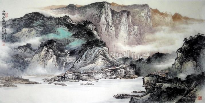 国画起承转合图解,诗词的起承转合创作手法