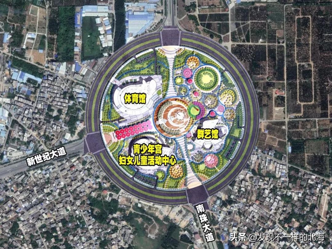 两广场五公园，北海城南片区的人住的就是这么爽