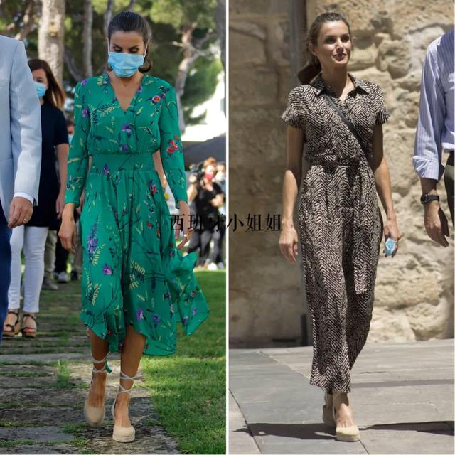 莱蒂齐亚时尚穿搭最新,王后莱蒂齐亚惊艳西装