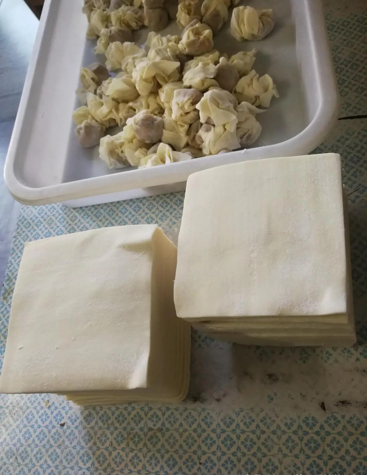 小馄饨的10种包法,馄饨店小馄饨包法教程