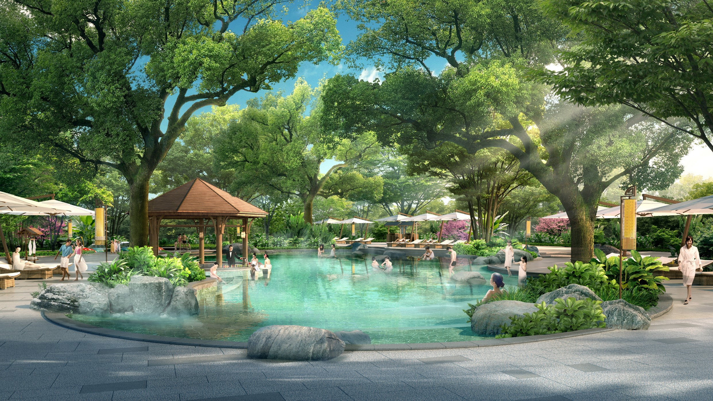 重庆融创文旅城景观,重庆融创文旅效果图