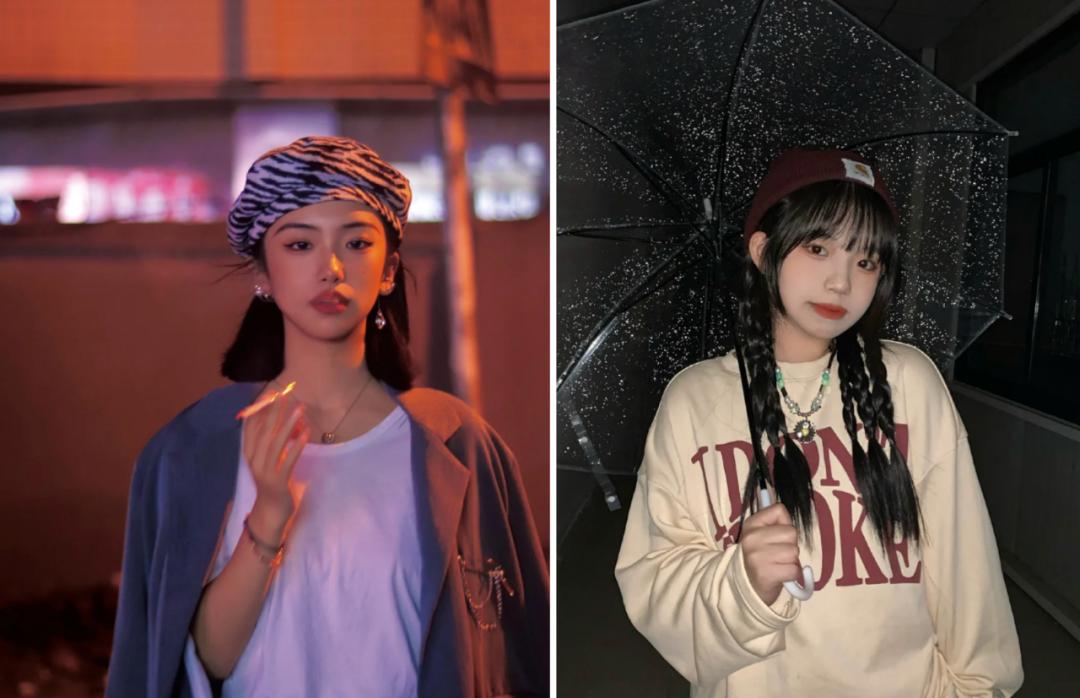 棒球帽白色和黑色帽子哪个显脸小,帽子大头围大脸显脸小