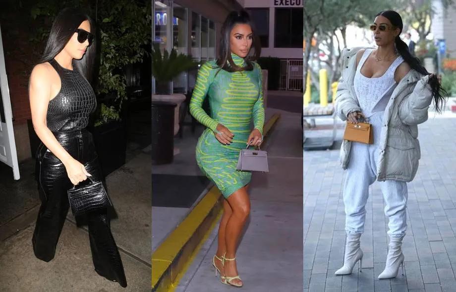 带银边的奢侈品包包,金卡戴珊奢侈品