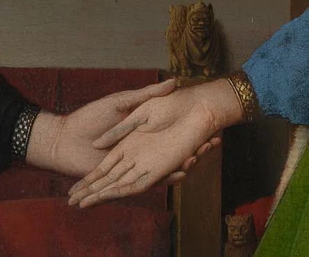 阿诺菲尼的婚礼隐藏的秘密,阿诺菲尼夫妇的婚礼鉴赏