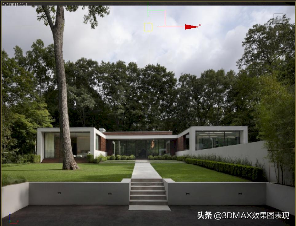 3Dmax教程，室外效果图，下雨特效制作