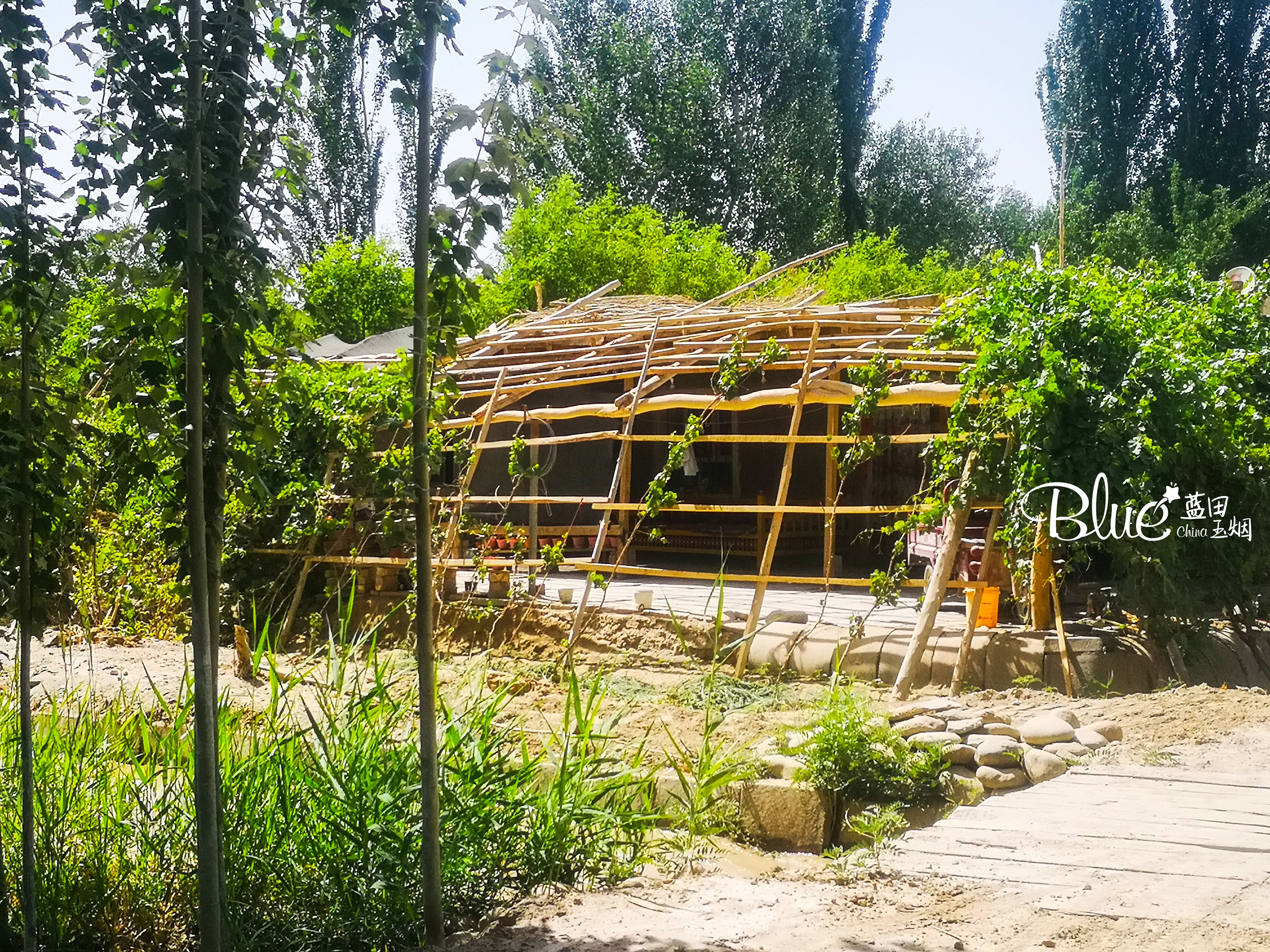 丝绸古城且末县,新疆且末古城