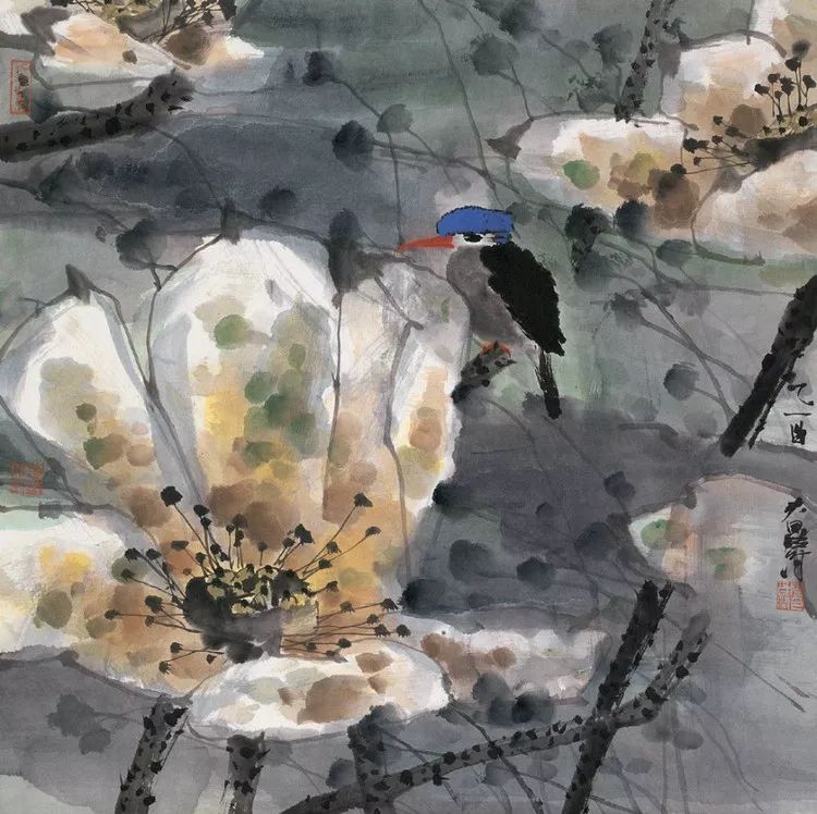 他说画画就是玩玩而已，一不小心成了艺术家