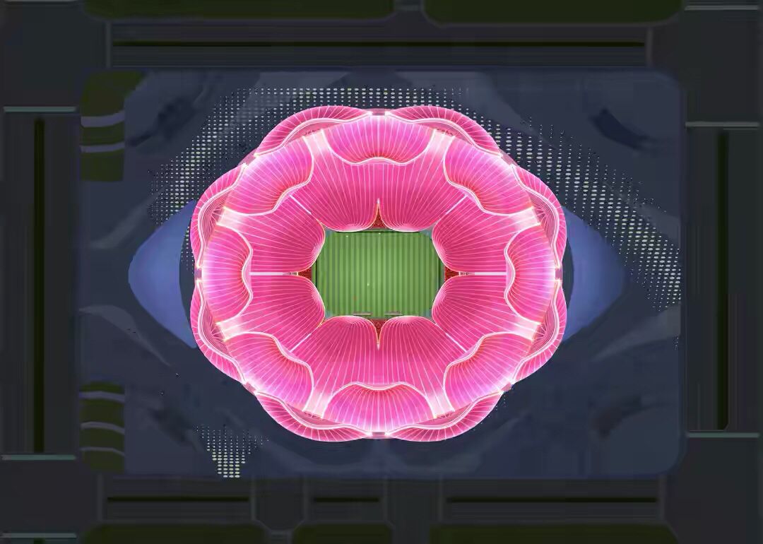 广州恒大足球场效果图震撼,广州恒大世界最大足球场