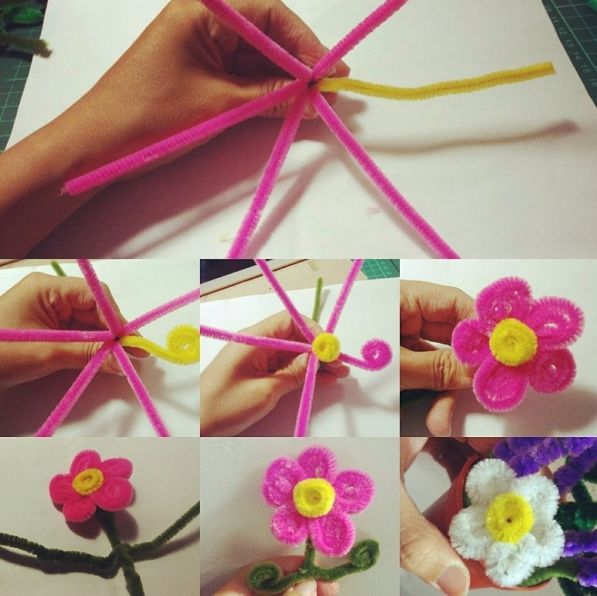 毛根扭扭棒手工制作过程图文,毛根扭扭棒手工制作教程过程图文