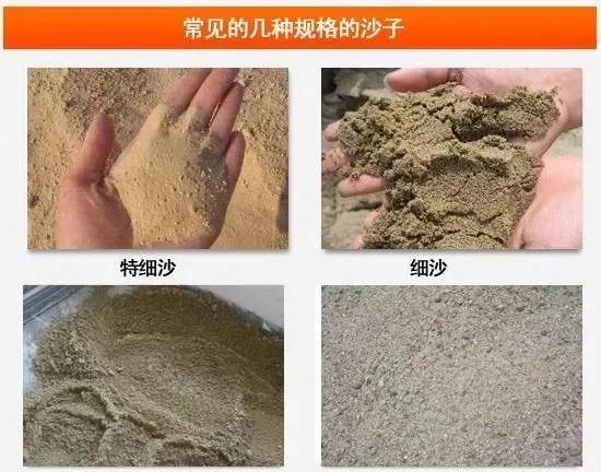 工程砂石材料清单,工程上石子和沙子比例是多少