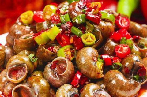 拿去摆摊的爆炒田螺需要什么配料,正宗香辣田螺去尾