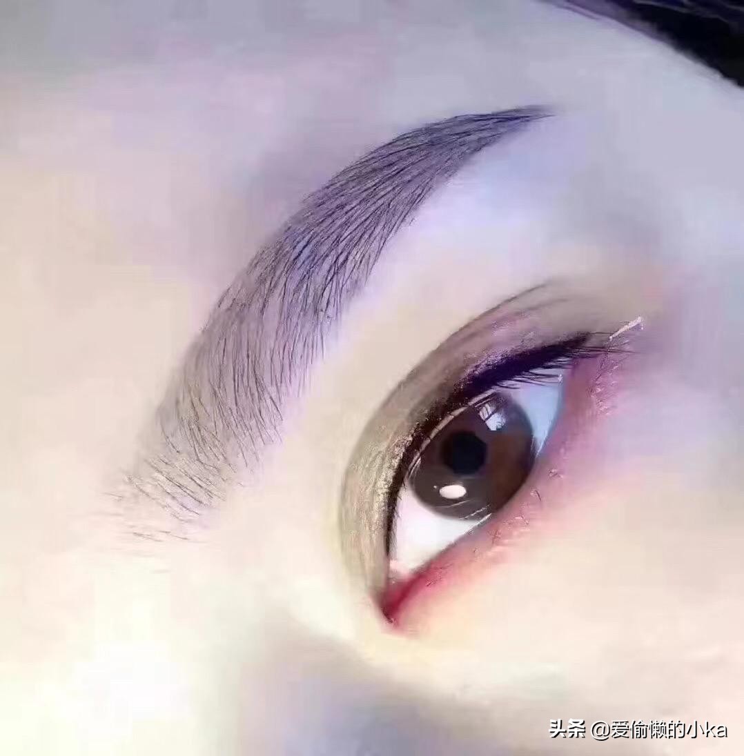 纹眉失败可以自己画眉修补么,有纹眉的残留如何画眉