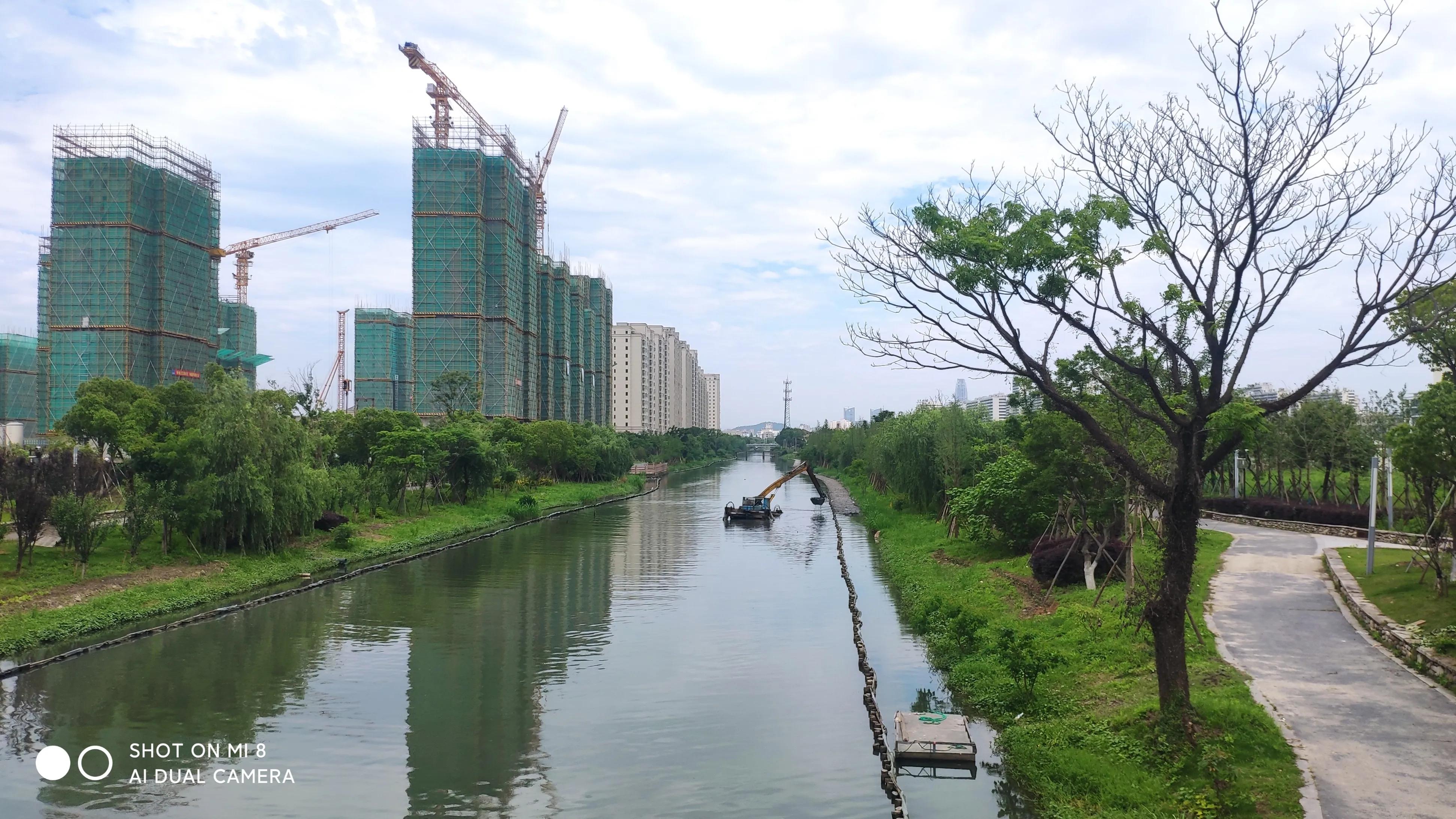 台州椒江府城绿道,椒江南门河绿道