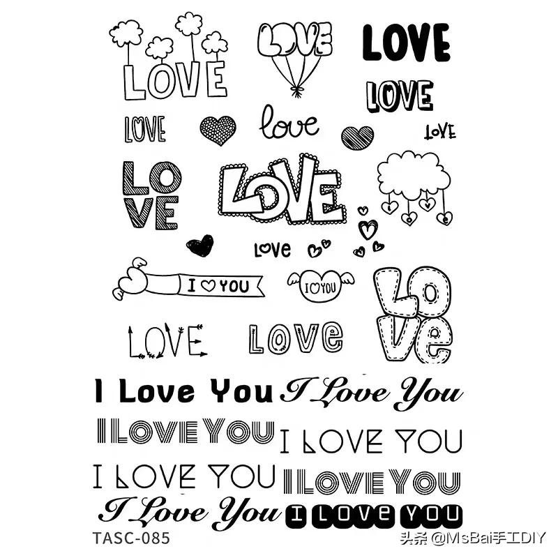 橡皮章手工diy材料包,手工橡皮章图片大全