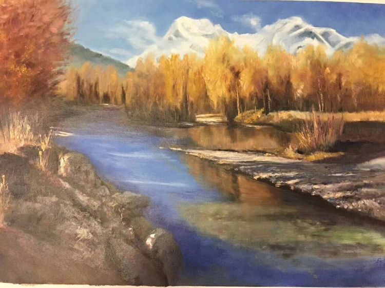 中国小幅油画作品大展作品集,三峡丹青油画作品