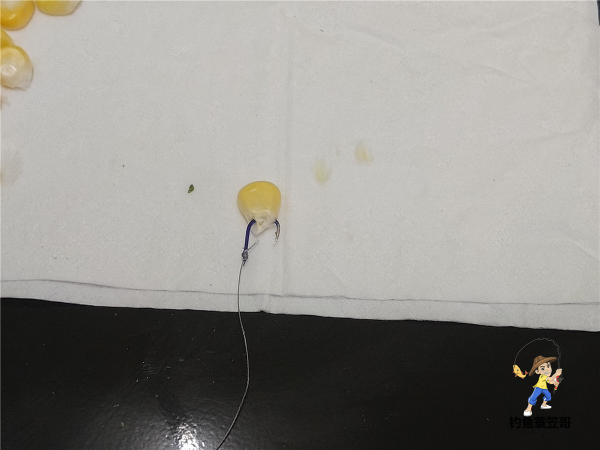 老坛玉米怎么挂钩容易中鱼,玉米钓鱼什么挂法最实用