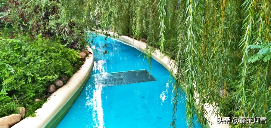 抚顺热高乐园和巴厘岛水世界,热高乐园巴厘岛水世界滑梯游玩