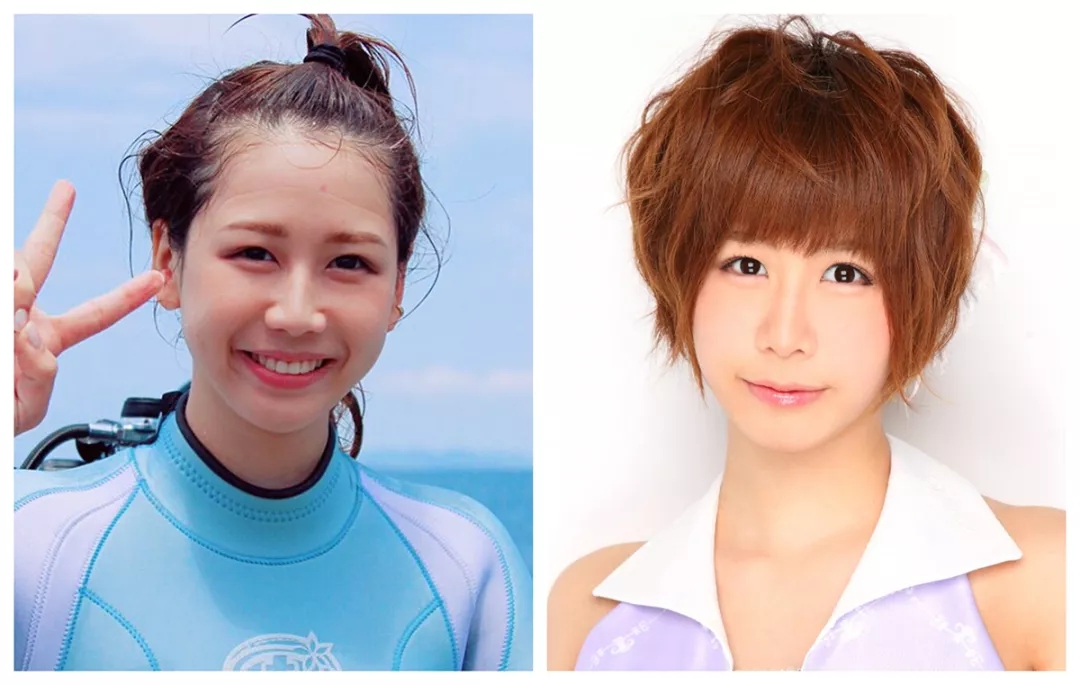 遮秃头又显脸小的刘海发型,头发遮大脸显脸小