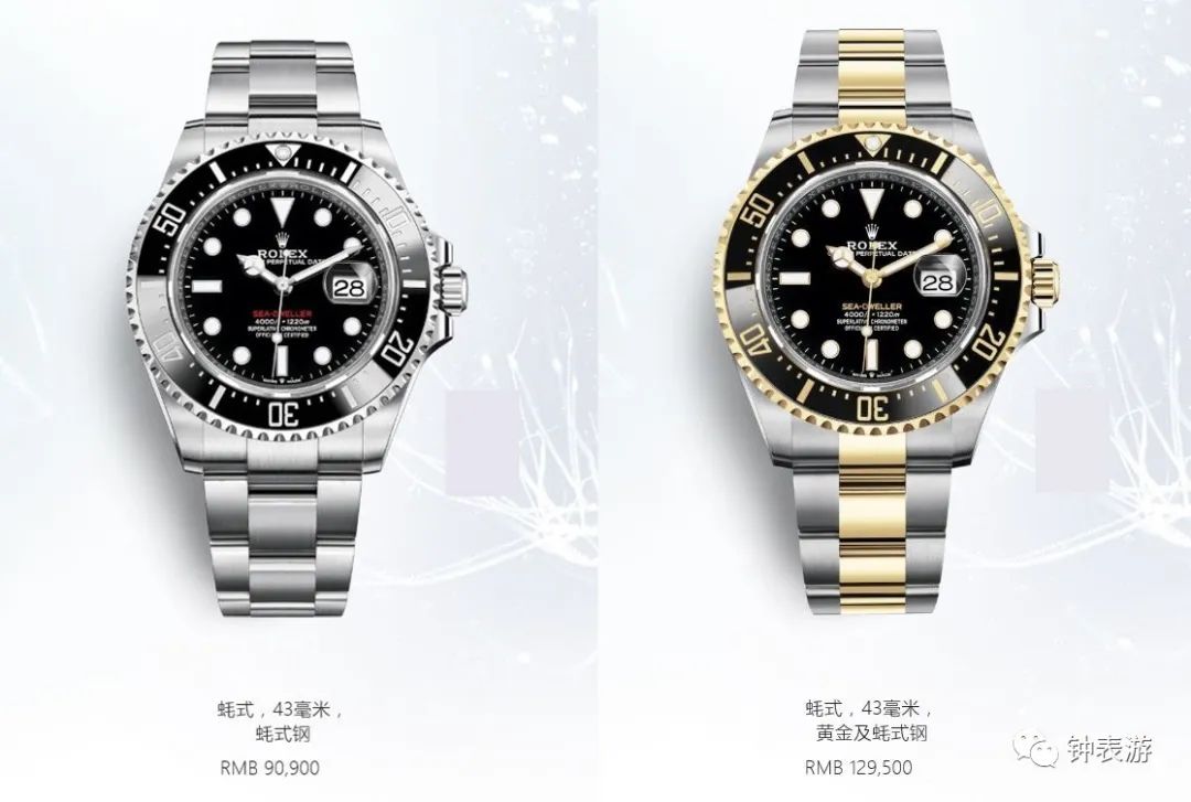 十大劳力士名表价格表,劳力士热销款排行第几位