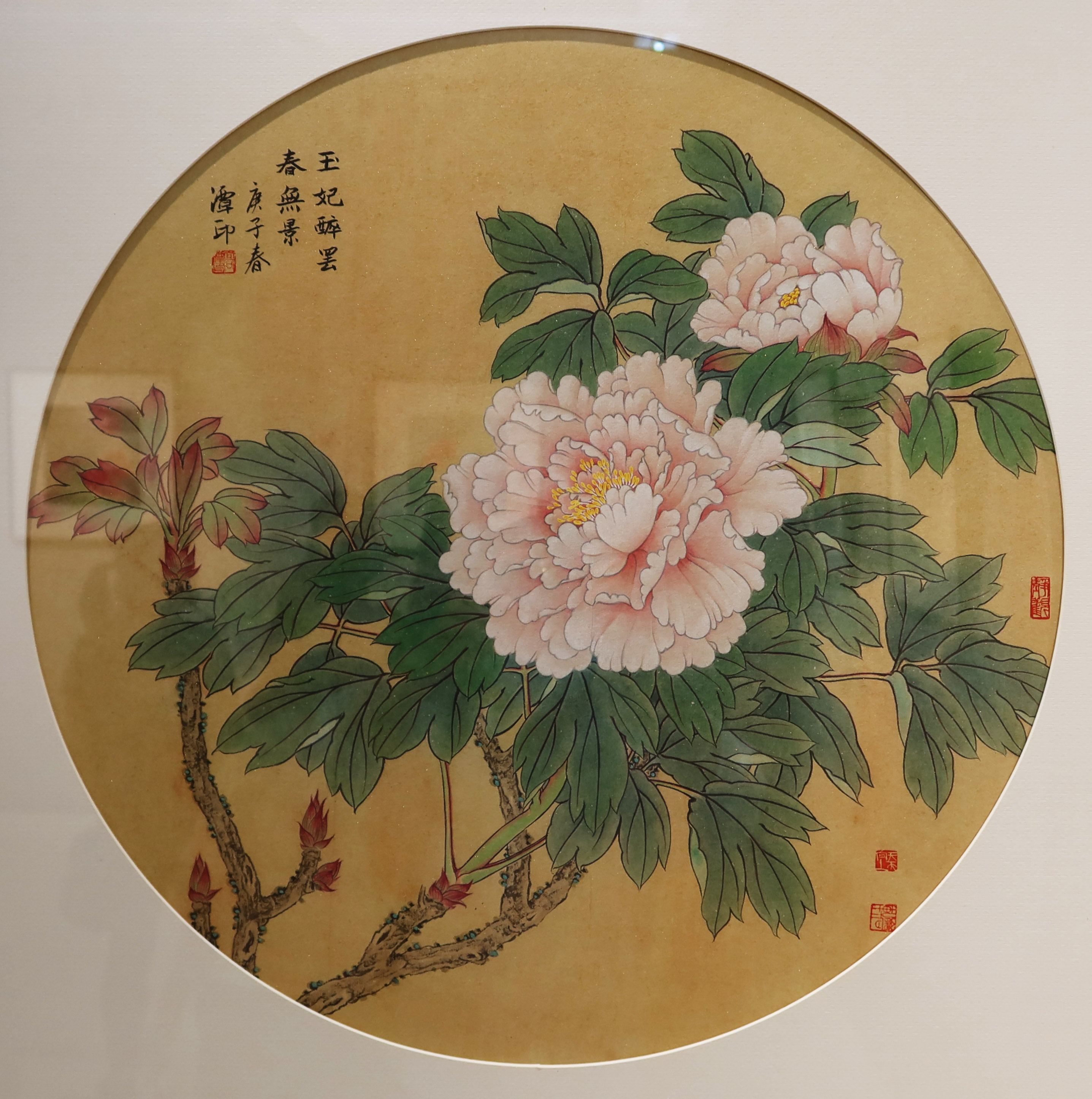 工笔人物画名家作品欣赏,中国美协著名工笔花鸟画画家